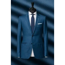 Costume Bleu Turquoise — sur mesure — Costume Privé Paris