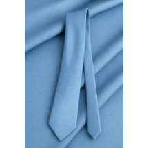 Cravate bleu clair — sur mesure — Costume Privé Paris