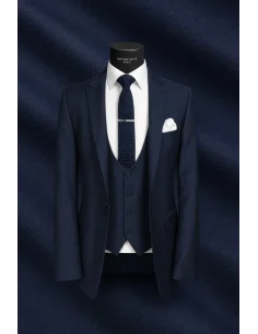 Costume Bleu 3 pièces