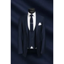 Costume Bleu 3 pièces — sur mesure — Costume Privé Paris
