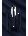 Costume Bleu 3 pièces — sur mesure — Costume Privé Paris