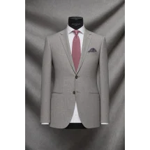 Costume Gris Pied de Poule Clair — sur mesure — Costume Privé Paris