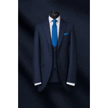Costume Bleu intense 3 pièces — sur mesure — Costume Privé Paris
