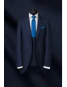 Costume Bleu intense 3 pièces — sur mesure — Costume Privé Paris