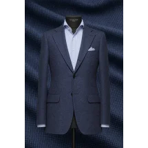 Blazer Bleu caviar — sur mesure — Costume Privé Paris