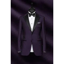 Smoking Violet Purple — sur mesure — Costume Privé Paris