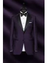 Smoking Violet Purple — sur mesure — Costume Privé Paris
