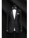 Smoking Noir col chale — sur mesure — Costume Privé Paris