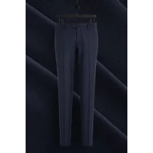 Pantalon Bleu nuit Flanelle — sur mesure — Costume Privé Paris