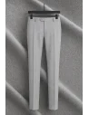 Pantalon Gris Clair Flanelle — sur mesure — Costume Privé Paris