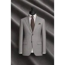 Costume Gris Prince de Galles clair — sur mesure — Costume Privé Paris