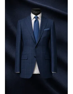 Costume Bleu Prince de Galles