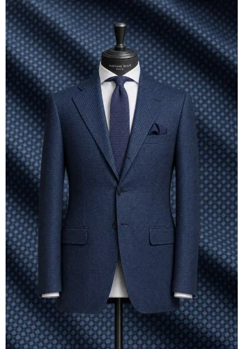Costume Bleu Caviar — sur mesure — Costume Privé Paris