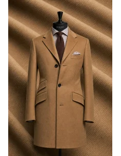 Manteau Camel Cachemire