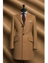 Manteau Camel Cachemire — sur mesure — Costume Privé Paris
