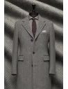Manteau Gris — sur mesure — Costume Privé Paris