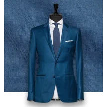 Costume Bleu canard 3 pieces — sur mesure — Costume Privé Paris