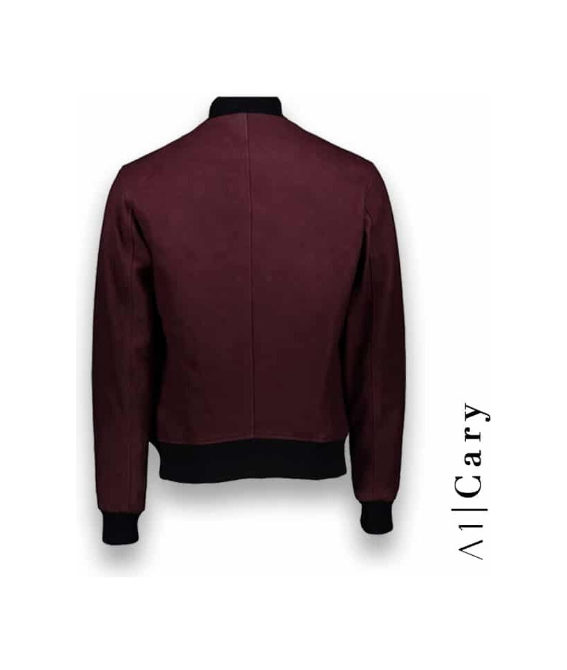 Blouson Nubuck rouge A1 Cary