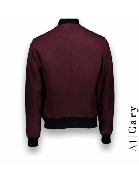 Blouson Nubuck rouge A1 Cary