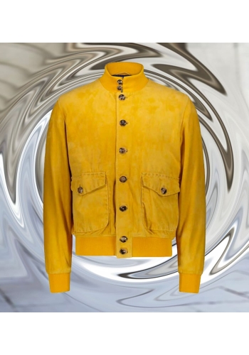 Blouson Nubuck jaune A1 Cary