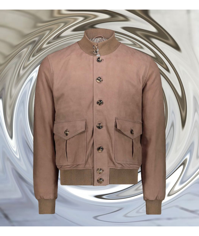 Blouson Nubuck beige A1 Cary