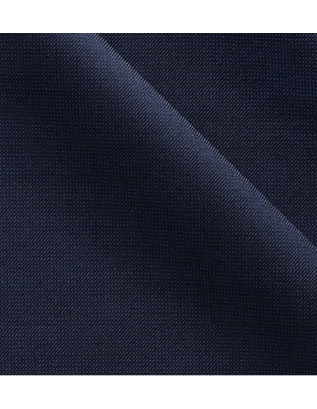 Veste bleu plastron amovible – coupe structurée AH