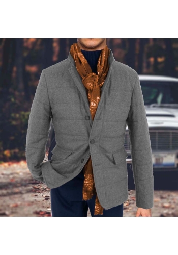 Veste matelassée grise