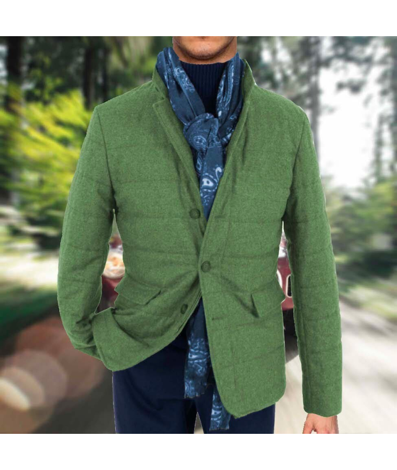Veste matelassée verte