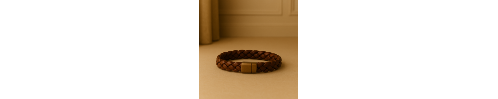 Bracelets en cuir pour hommes