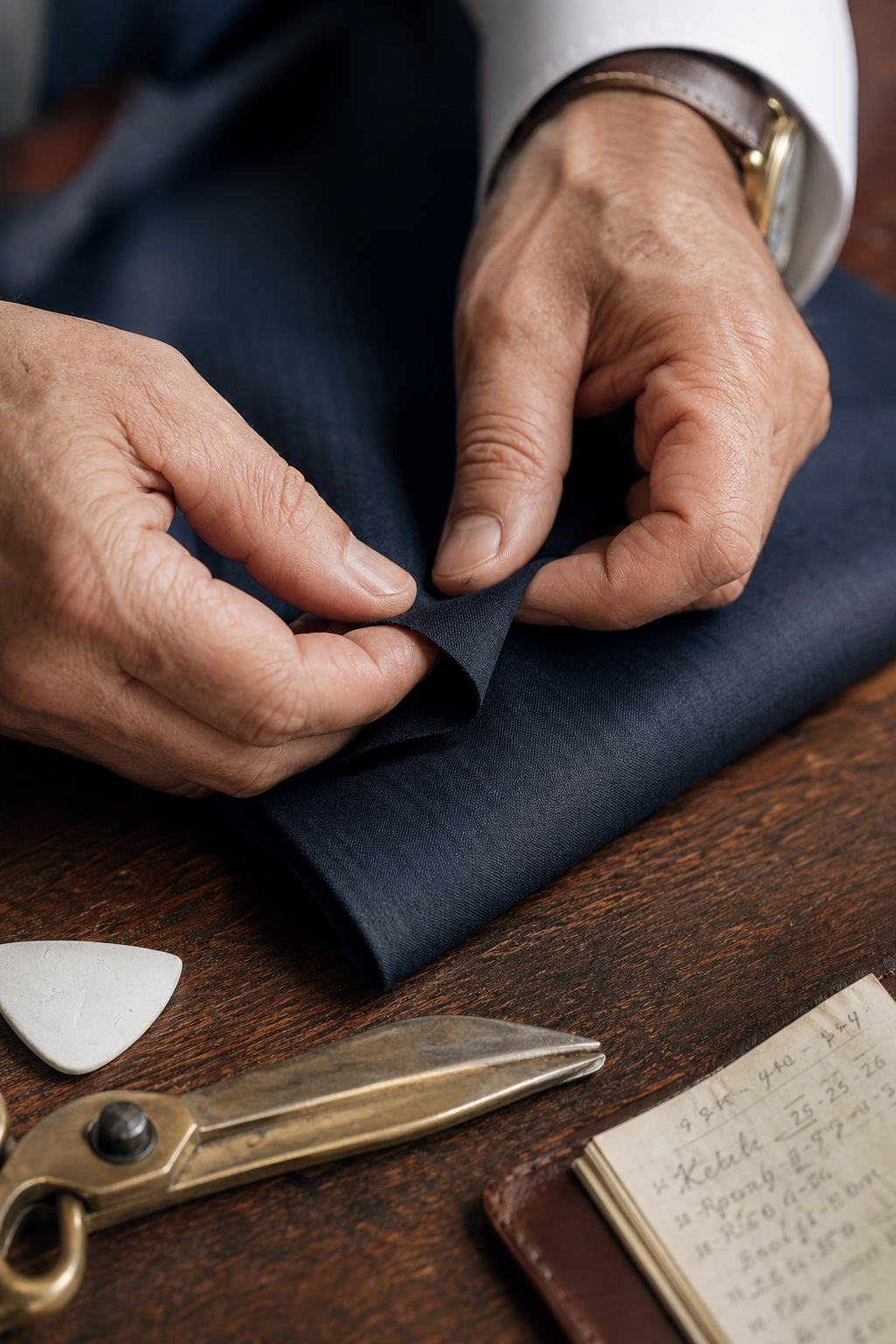 Détail finition costume sur mesure — 2, 4 ou 6 boutons? — costume croise sur mesure proche de chez