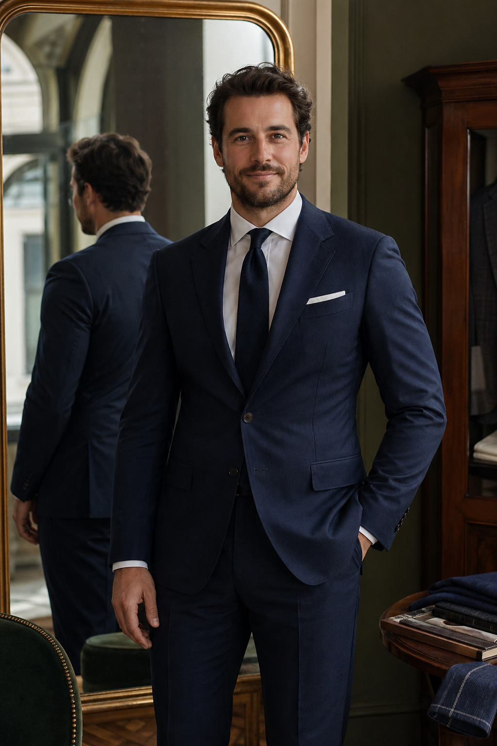 Costume sur mesure adapté morphologie — Les principaux types d’épaules en tailleur : différences et caractéristique — epaules costume sur mesure