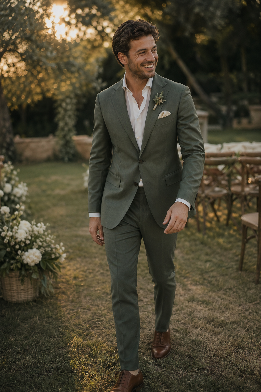 Marié en costume sur mesure — Costume: le guide complet pour bien choisir, porter et entretenir son costu — costume le guide complet pour bien chois