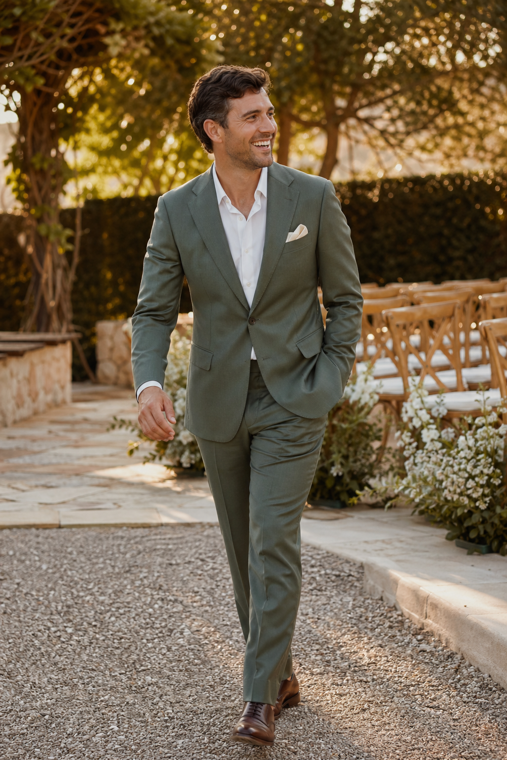 Marié en costume sur mesure — Porter un costume selon l’occasion — costume le guide complet pour bien chois