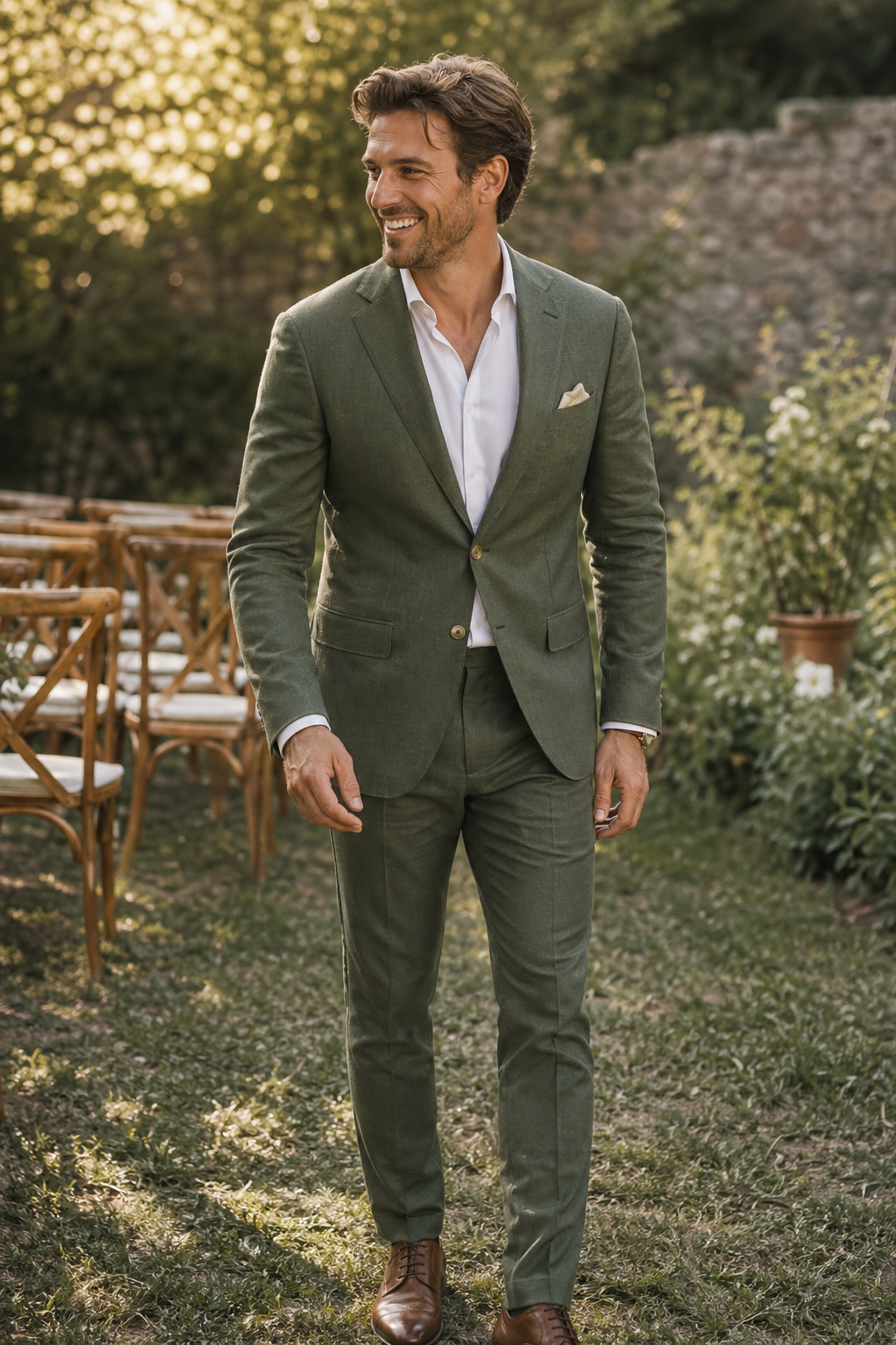 Marié en costume sur mesure — Entretenir son costume sans l’user trop vite — costume le guide complet pour bien chois