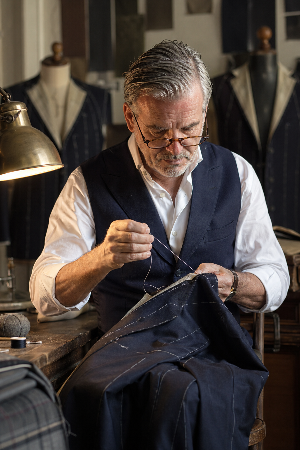 Atelier de tailleur Costume Privé Paris — 3) Quel est le délai de confection d’un costume sur mesure ? — question costume sur mesure