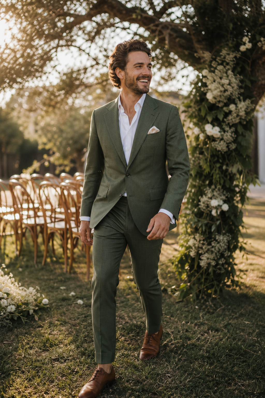 Marié en costume sur mesure — Entretien et durabilité de la garde-robe masculine — le costume sur mesure l art de la coupe 