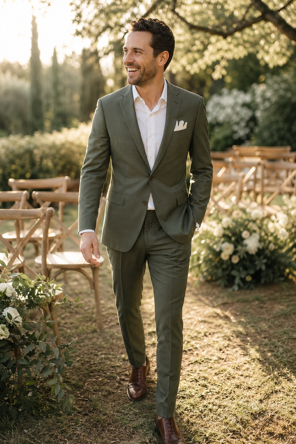 Marié en costume sur mesure — Maîtriser les codes de la tenue de cérémonie — costume de mariage homme l art de l eleg