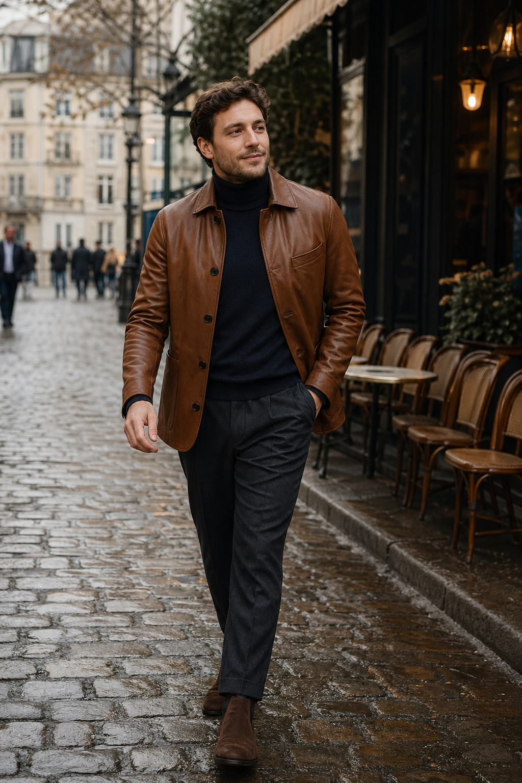 Pièce cuir sur mesure Costume Privé — Notre méthode commune à toutes les pièces — sur mesure