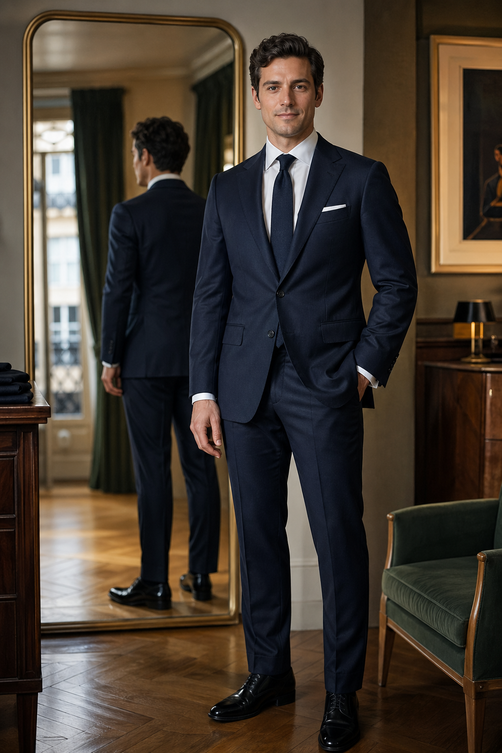 Costume sur mesure adapté morphologie — Architecture et montage : l'impact sur le sizing — choisir sa veste sur mesure