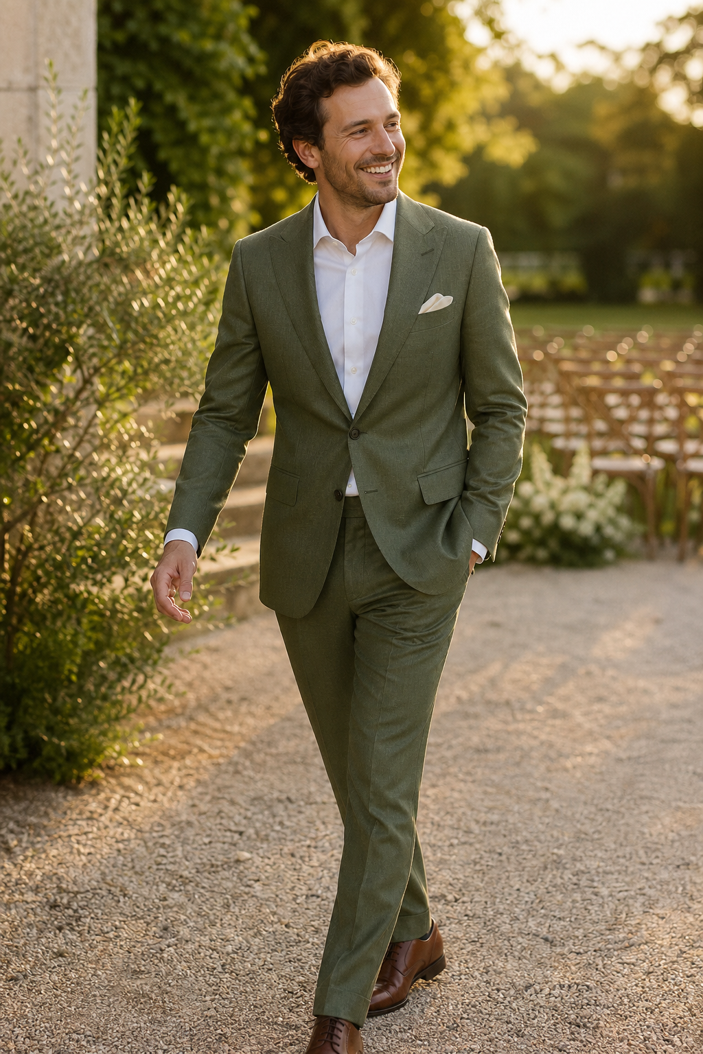 Marié en costume sur mesure — Qu’est-ce qu’un costume italien sur mesure et comment le reconnaître en ess — costume italien sur mesure paris
