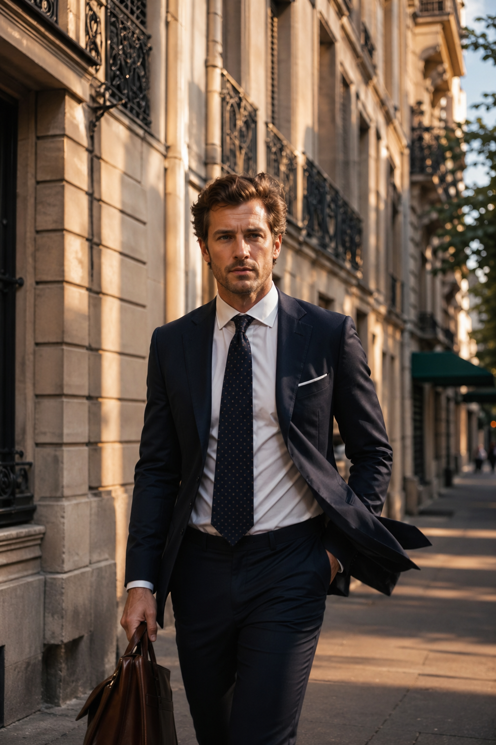 Cadre en costume sur mesure parisien — Les gestes qui font durer votre costume de travail — costume travail sur mesure pas cher