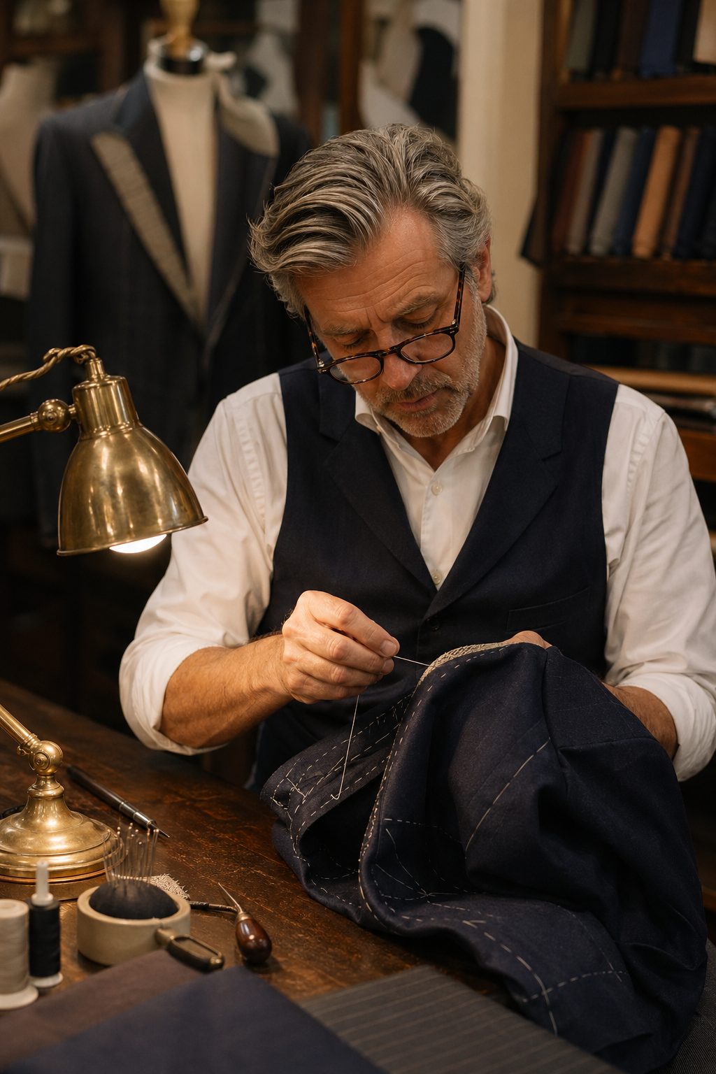Atelier de tailleur Costume Privé Paris — Votre meilleur costume croisé sur-mesure : comment le choisir (vraiment) — meilleur costume croise sur mesure