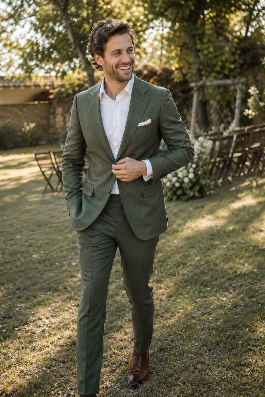 Marié en costume sur mesure — Une histoire de style… et d’attitude — meilleur costume croise sur mesure