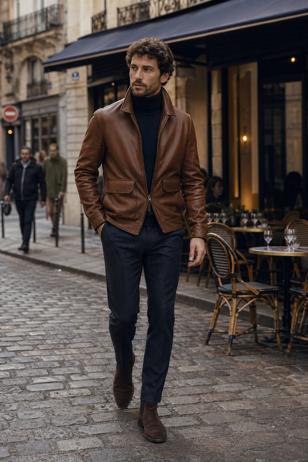 Pièce cuir sur mesure Costume Privé — Découvrir nos modèles de blousons sur-mesure — blouson cuir sur mesure paris