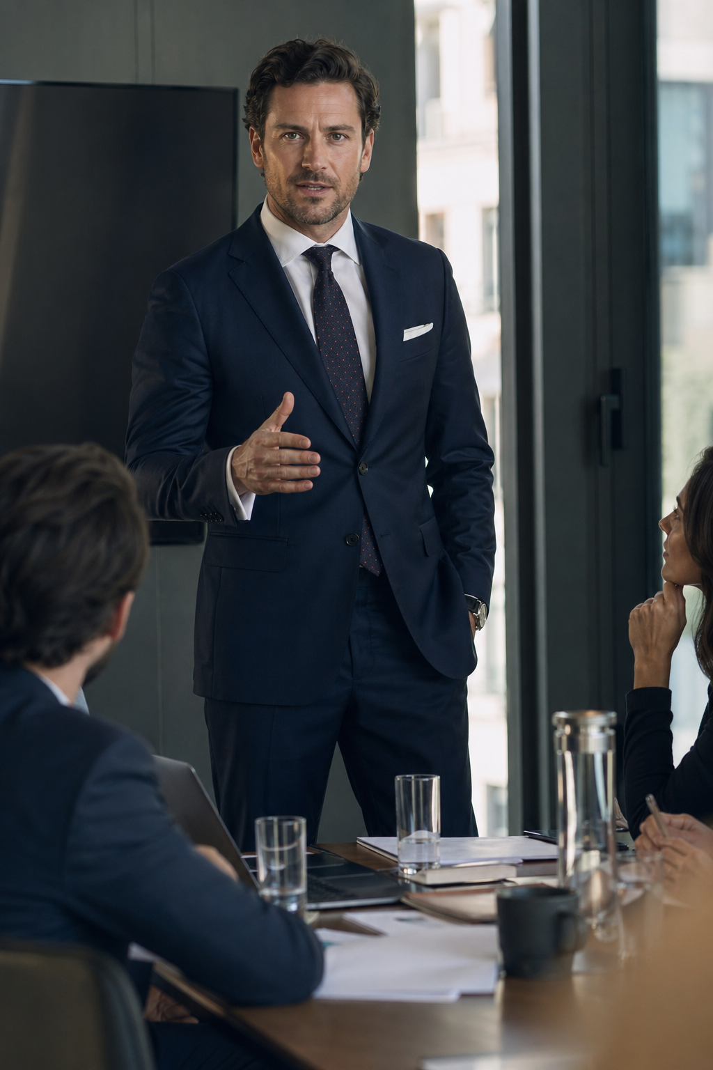 Cadre en costume sur mesure parisien — Occasions et styles : comment le porter sans vous trahir — costume business inspirant guide de pers