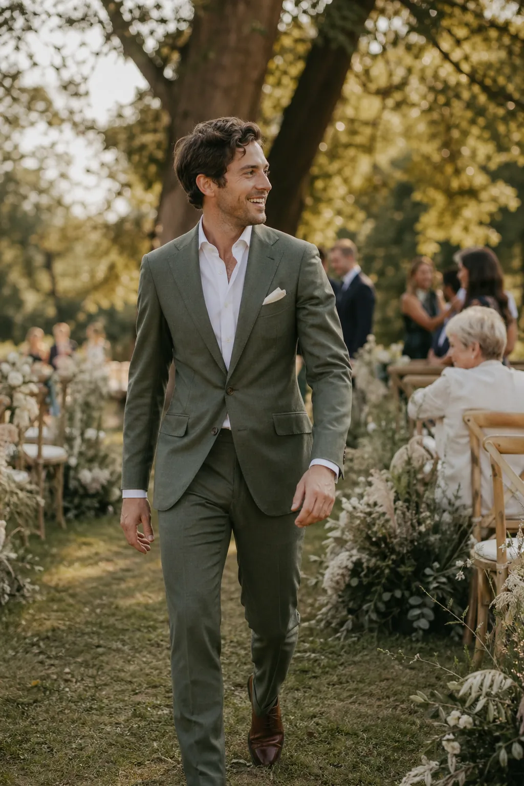 Marié en costume sur mesure — Pourquoi choisir un costume de mariage sur mesure? — costume mariage sur mesure paris
