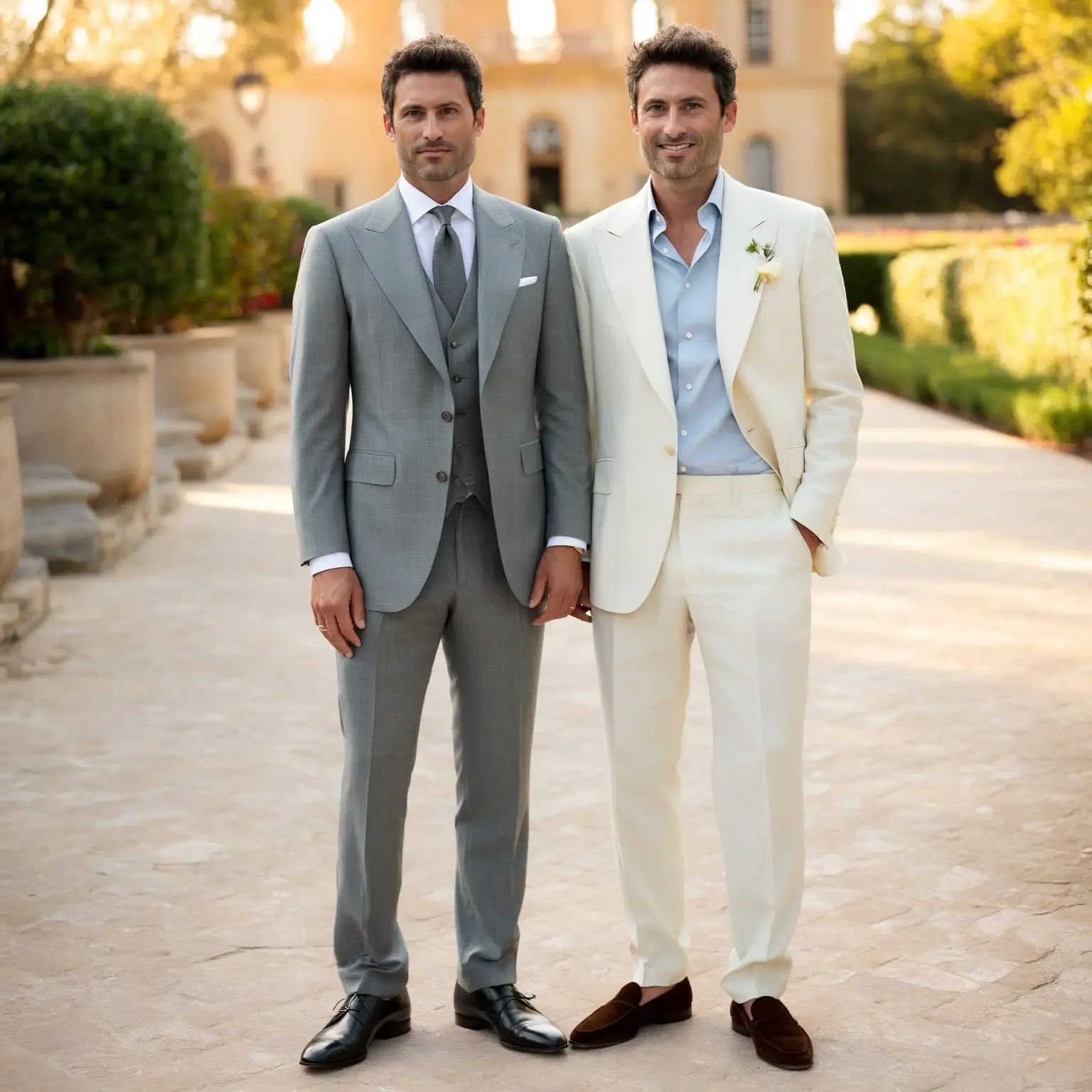 choisir costume de mariage sur mesure coupe italien ou coupe anglaise maison de tailleur Paris