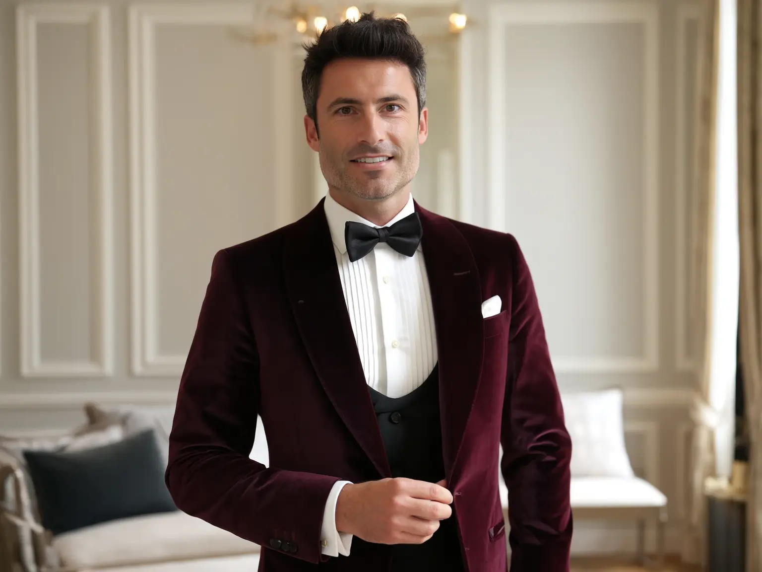 smoking mariage ultra glam luxe sur mesure paris