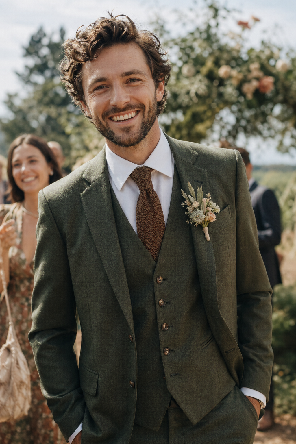 Comment choisir un costume mariage bohème ?