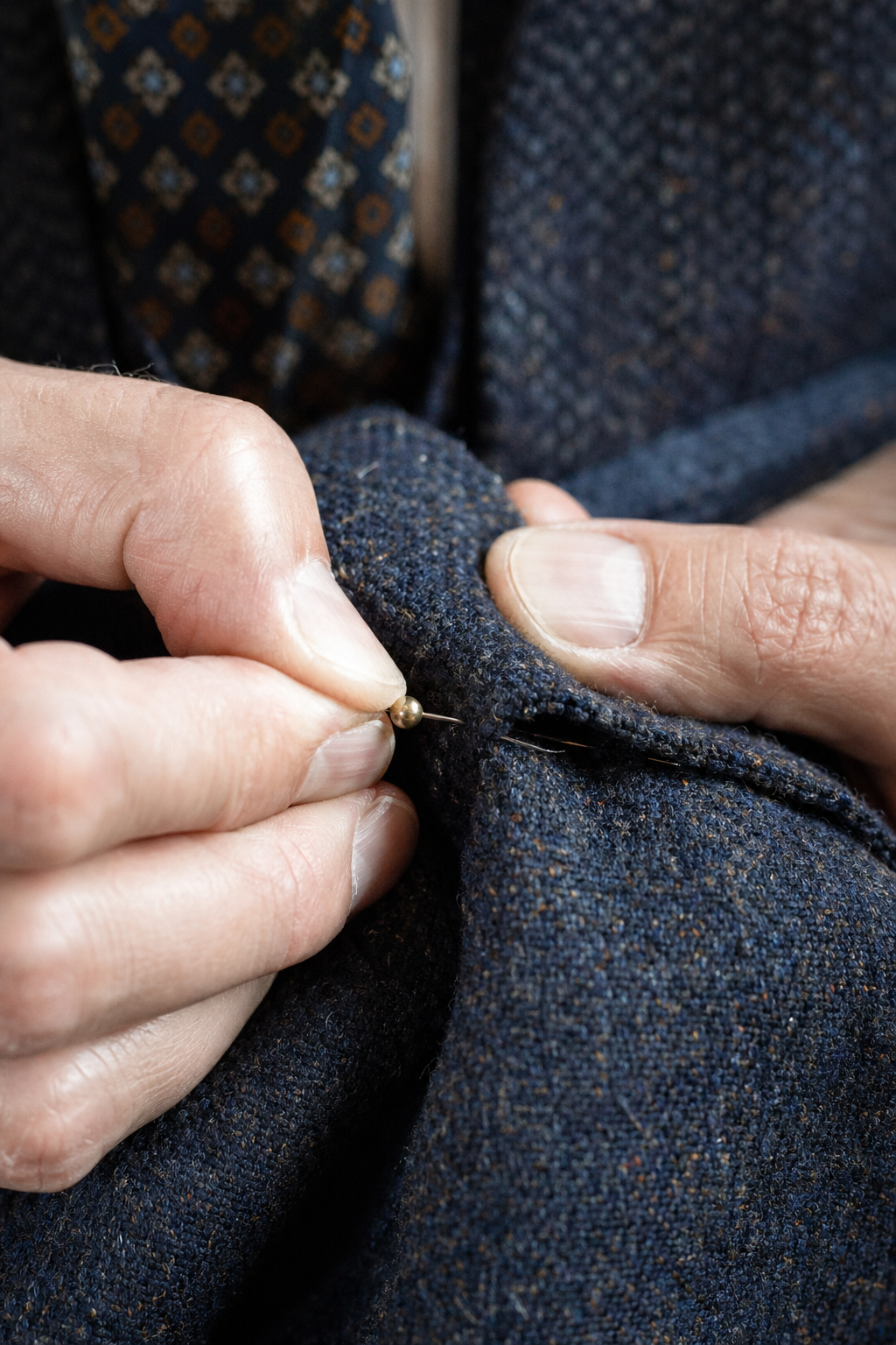 L'âme du tweed, comment choisir un blazer bleu tweed homme